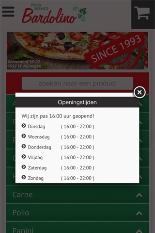 Pizza Bardolino screenshot 4