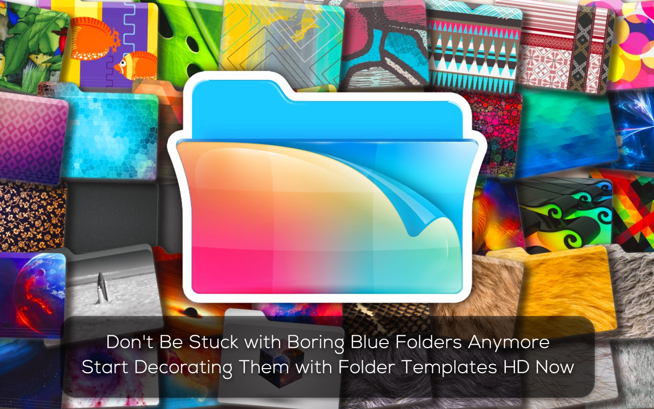 Screenshot do app Folder Templates HD