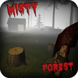 Scary horror apocalypse masacre : Undead zombie hunter survival mission in dark nightmare forest of terror app icon