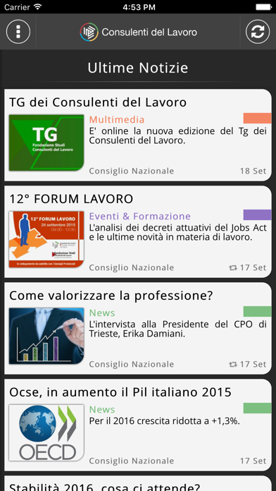 Screenshot #2 pour Consulenti del Lavoro