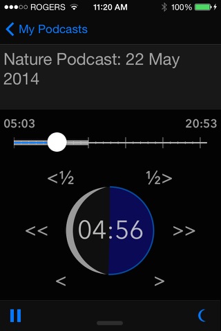NightPod - Nighttime Podcast Player screenshot 3