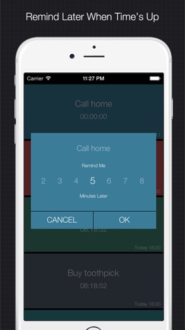XReminder - simple & quick reminder to set alarm for important thingsのおすすめ画像3