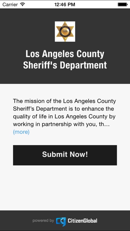 LA Sheriff Digital Witness