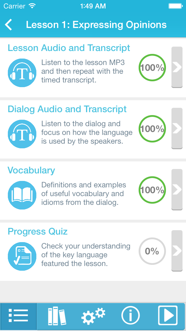 How to cancel & delete English for Meetings by Business English Pod from iphone & ipad 2