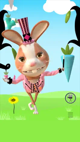 Game screenshot Talking Bunny - Funny Baby White Rabbit (Cartoon Virtual Pet Friend) hack