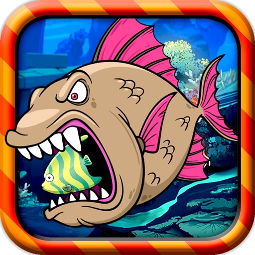 A Hungry Fish attack : Extreme Sea Monstar evolution game FREE!