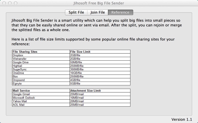 Jihosoft Free Big File Sender thumbnail 4