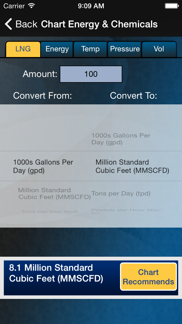 Screenshot #3 pour Conversion Calculator by Chart