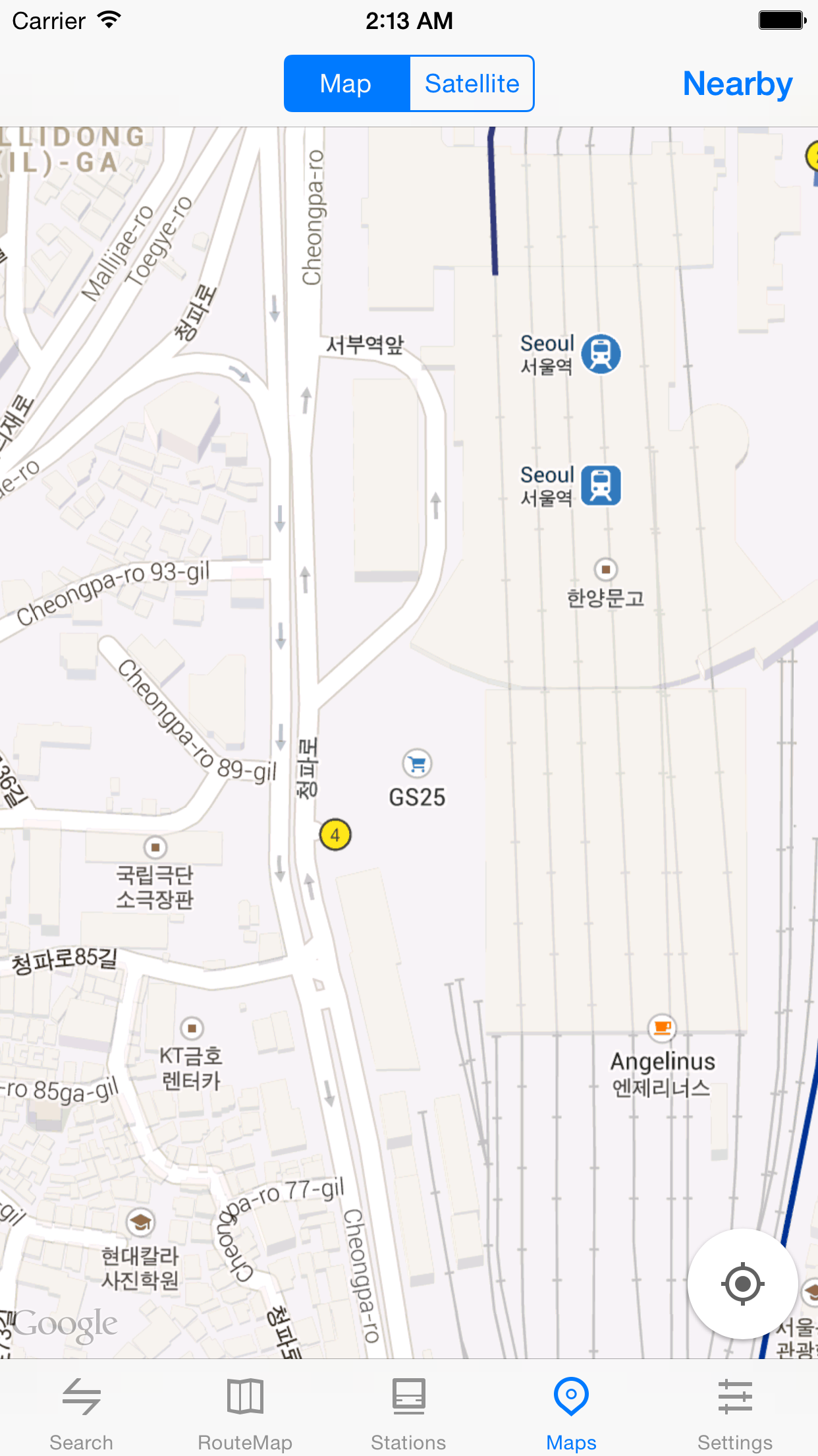 Metro Seoul Subway screenshot 5