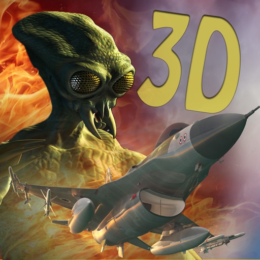 Ace Fighter in space - A 3D combat to defend earth against the S3 aliens iOS App