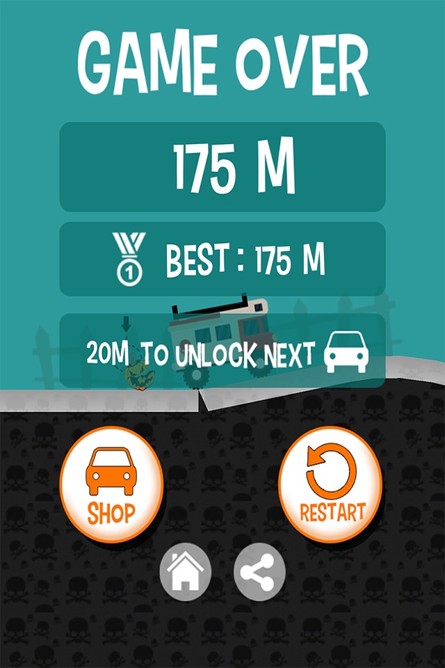 Halloween Car Racing and Balance screenshot 4