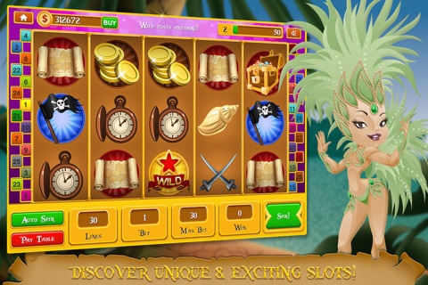 Amazon Jungle Casino Slots FREE - Wild Adventure Las Vegas Slot Machine Games screenshot 4