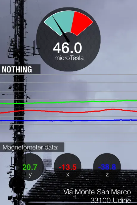 dTector PRO - Metal Detector and EMF level meter