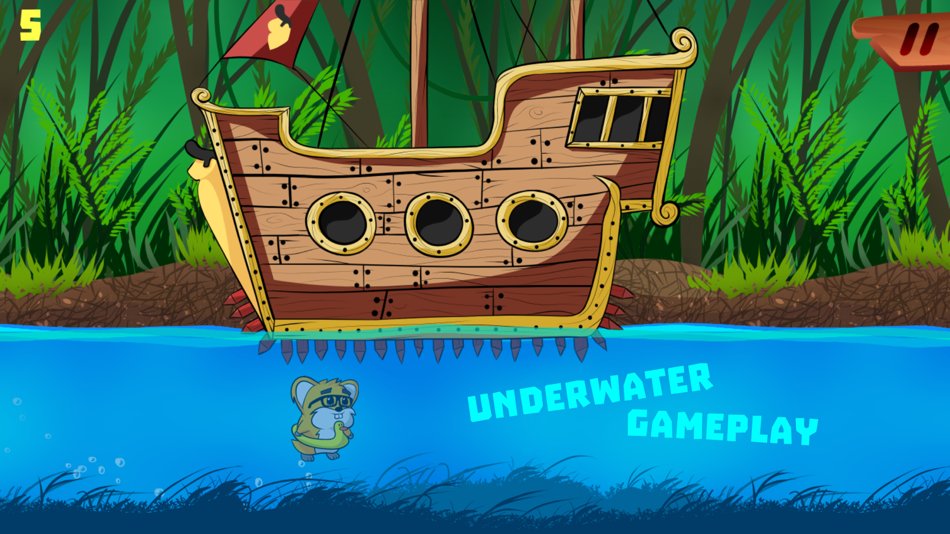 #3. Floaty Hamster: Hard Endless Platformer Game FREE (iOS) 由: Boris Mikic
