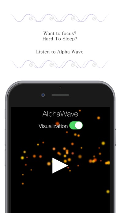 Screenshot #1 pour AlphaWave - Relaxation Music