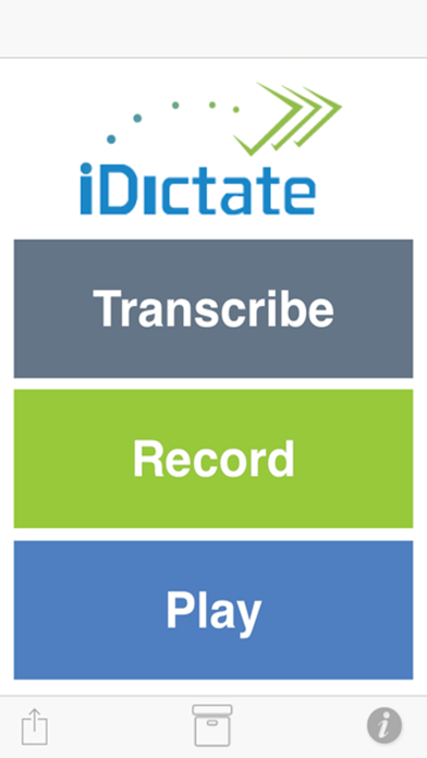 Screenshot #1 pour iDictate.com