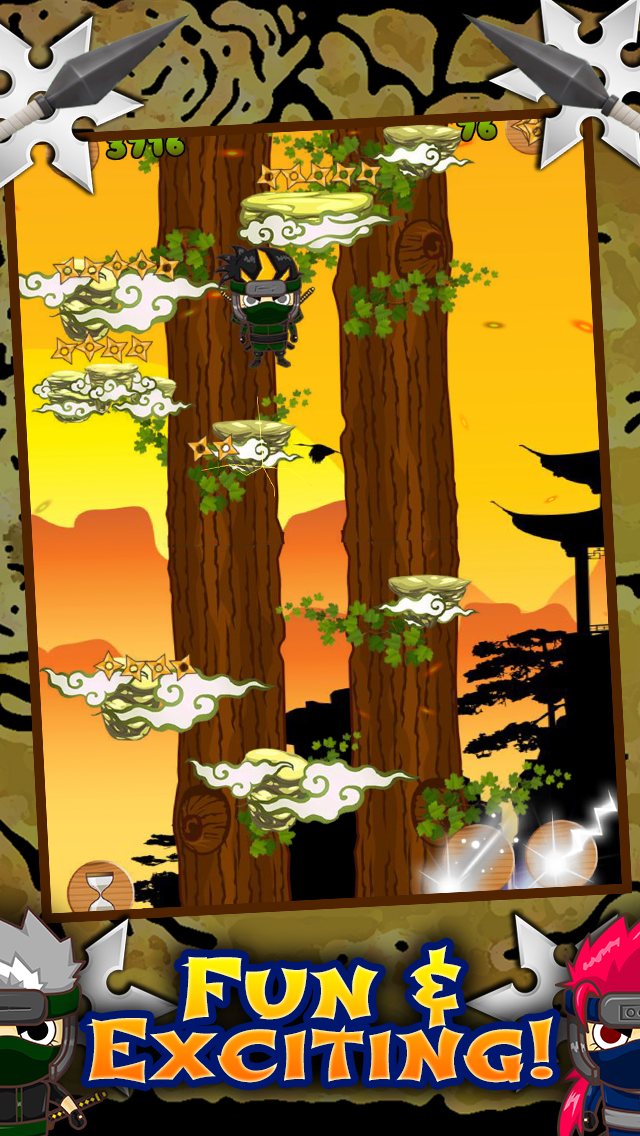 Awesome Ninja Jump Adventure Game FREE