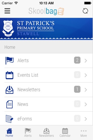 St Patrick's Catholic Primary Stawell - Skoolbag screenshot 2