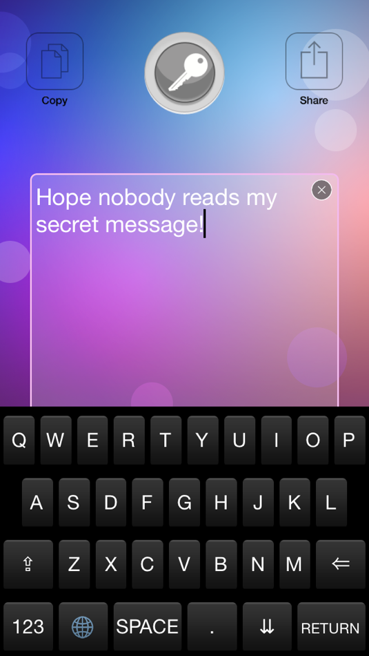 #2. Key Crypt - Text in secret! (iOS) Podle: Zariba Ltd.