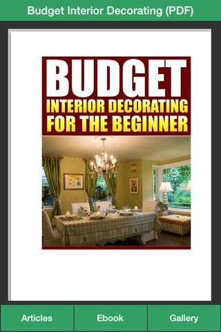 Decorating Ideas Guide - A Guide To Decorating Your Home ! screenshot 3