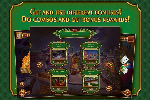 Solitaire Game. Christmas screenshot 3