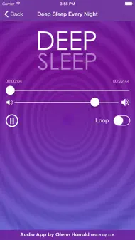 Deep Sleep by Glenn Harrold, a Self-Hypnosis Meditation for Relaxation iphone bilder 2