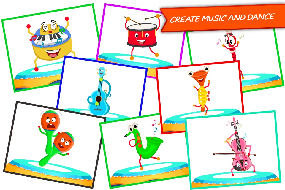 Magical Music Maker Lite - Music Band Creator for Kids screenshot 2