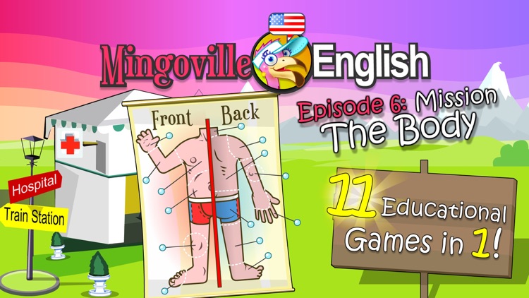 Body Parts in English - Kids Learn About Anatomy with Words and Pictures screenshot-0