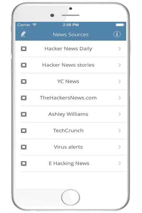 Hacker news app - All the Hacking news , firewalls technology , 
