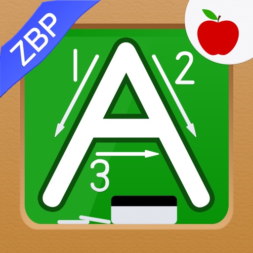 ABCs Kids Alphabet Handwriting & Letter Tracing ZBP - School Letter Tracing Game Icon