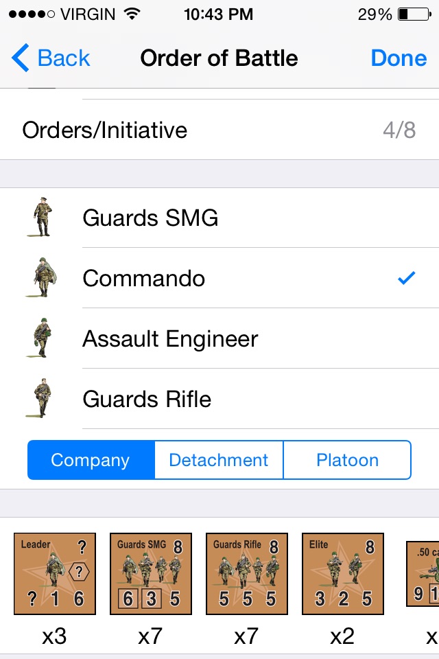Combat Commander RSG screenshot 2