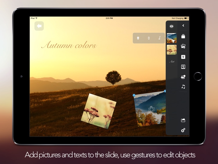 Flying Frames - Photo Album And Slideshow Editor