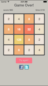 2048 Puzzle For Free !! screenshot