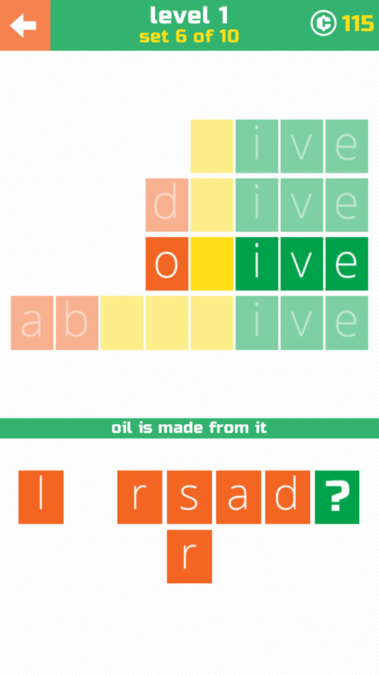 #1. 3 Letters: Guess the word! (iOS) 由: Second Gear Games