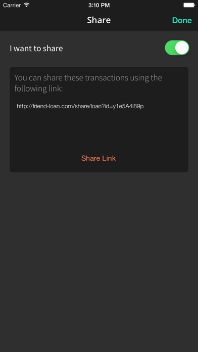 App screenshot