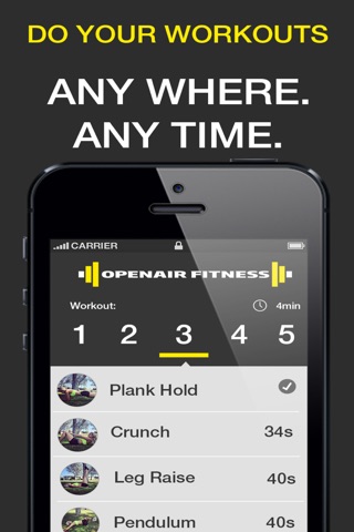 Park Workout by Openair Fitness screenshot 2