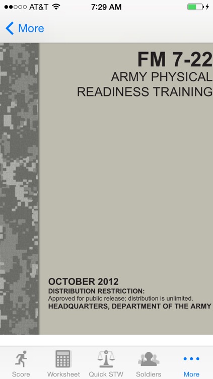 Army Fitness APFT Calculator screenshot-4