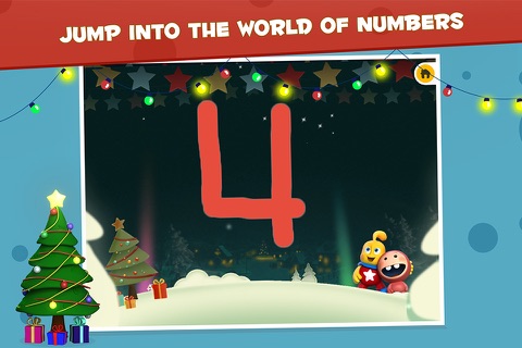 Icky Snow Trace - Learn 1234 Numbers - Christmas Edition FREE screenshot 3