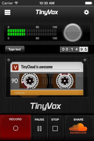 TinyCloud screenshot 2