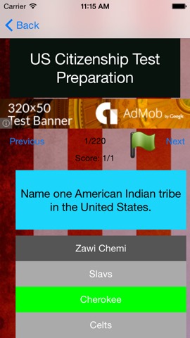 US Citizenship Test - Practice Questions for American Citizenship Test Freeのおすすめ画像4