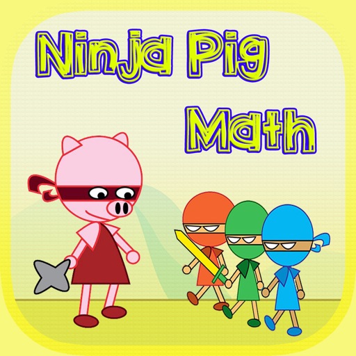 Ninja Pig Math Icon