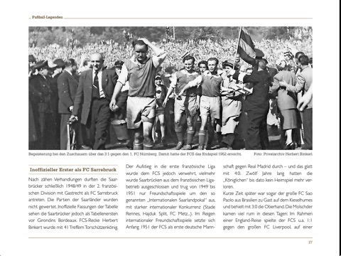 Fußball-Legenden | Zeitzeugen und große Momente der saarländischen Fußballgeschichte screenshot 3