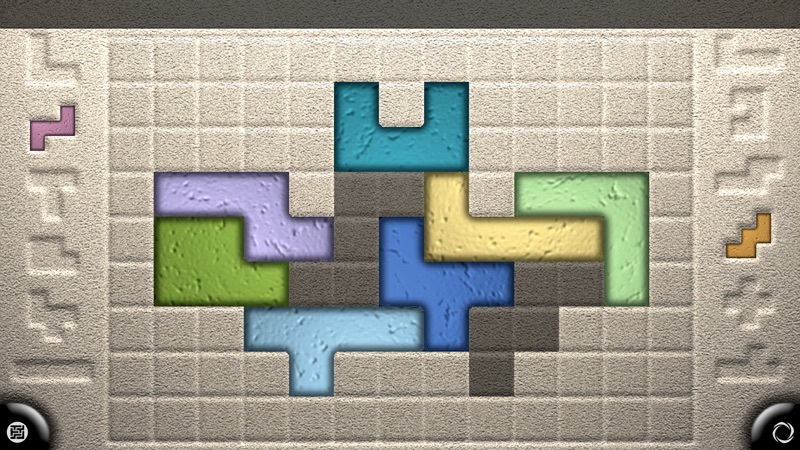 Zentomino Free - Relaxing alternative to tangram puzzles screenshot 1