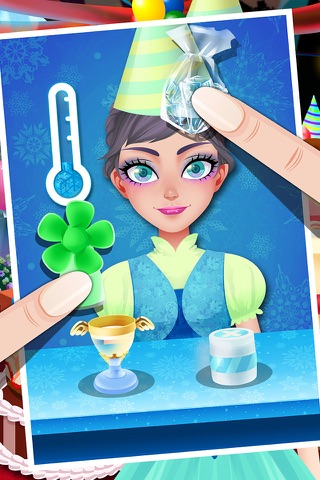 Ice Princess Birthday Adventure - Girls Doctor Care & Cooking Game screenshot 3