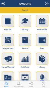 Amity University screenshot