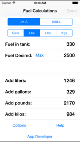 Aviation Fuel Converter screenshot