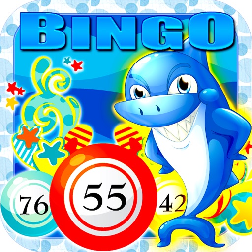 Free Bingo Shark Blitz HD - Heaven Live Pop Crack Dozer Bash Casino Free Bingo Game Edition icon