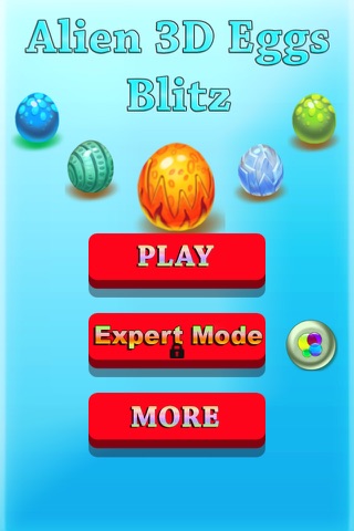 Alien 3D Eggs Blitz Mania HD : Crush all Candy Shark Dots screenshot 3