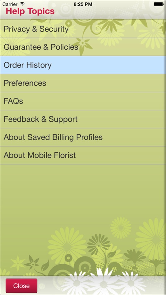 #5. Mobile Florist: Flower Delivery - Order & Send Fresh Flowers from Anywhere using Local Florists! (iOS) 게시자: Syntactix, LLC