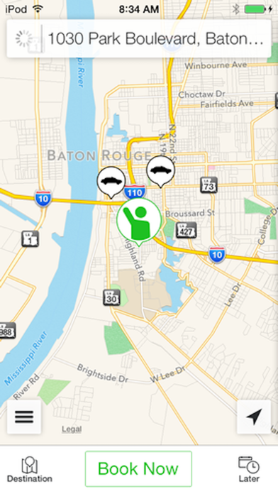 Screenshot #2 pour Yellow Cab Baton Rouge